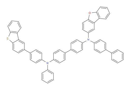 N4-([1,1'-biphenyl]-4-yl)-N4-(dibenzo[b,d]furan-2-yl)-N4'-(4-(dibenzo[b,d]thiophen-2-yl)phenyl)-N4'-phenyl-[1,1'-biphenyl]-4,4'-diamine