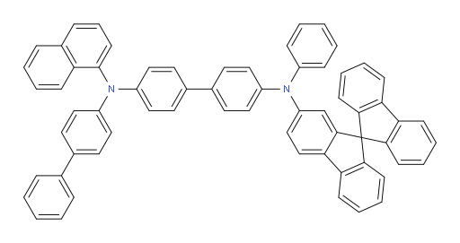 N4-(9,9'-spirobi[fluoren]-7-yl)-N4'-([1,1'-biphenyl]-4-yl)-N4'-(naphthalen-1-yl)-N4-phenyl-[1,1'-biphenyl]-4,4'-diamine