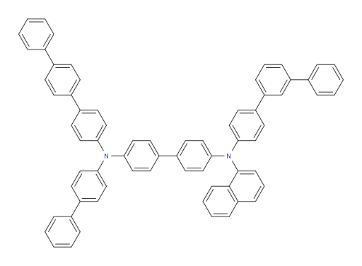 N4-([1,1'-biphenyl]-4-yl)-N4'-([1,1':3',1''-terphenyl]-4-yl)-N4-([1,1':4',1''-terphenyl]-4-yl)-N4'-(naphthalen-1-yl)-[1,1'-biphenyl]-4,4'-diamine