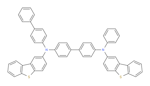 N4-([1,1'-biphenyl]-4-yl)-N4,N4'-bis(dibenzo[b,d]thiophen-2-yl)-N4'-phenyl-[1,1'-biphenyl]-4,4'-diamine