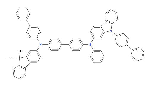 N4-([1,1'-biphenyl]-4-yl)-N4'-(9-([1,1'-biphenyl]-4-yl)-9H-carbazol-2-yl)-N4-(9,9-dimethyl-9H-fluoren-2-yl)-N4'-phenyl-[1,1'-biphenyl]-4,4'-diamine