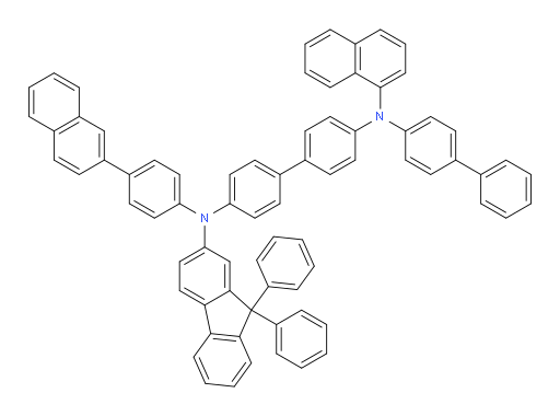 N4-([1,1'-biphenyl]-4-yl)-N4'-(9,9-diphenyl-9H-fluoren-2-yl)-N4-(naphthalen-1-yl)-N4'-(4-(naphthalen-2-yl)phenyl)-[1,1'-biphenyl]-4,4'-diamine