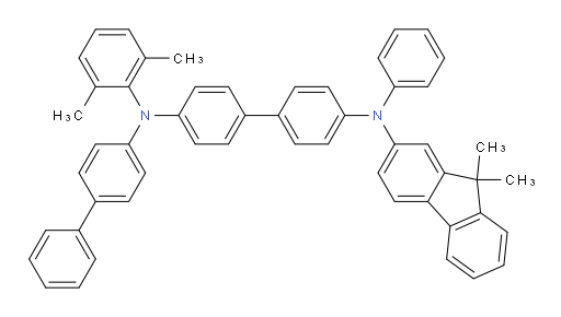 N4-([1,1'-biphenyl]-4-yl)-N4'-(9,9-dimethyl-9H-fluoren-2-yl)-N4-(2,6-dimethylphenyl)-N4'-phenyl-[1,1'-biphenyl]-4,4'-diamine