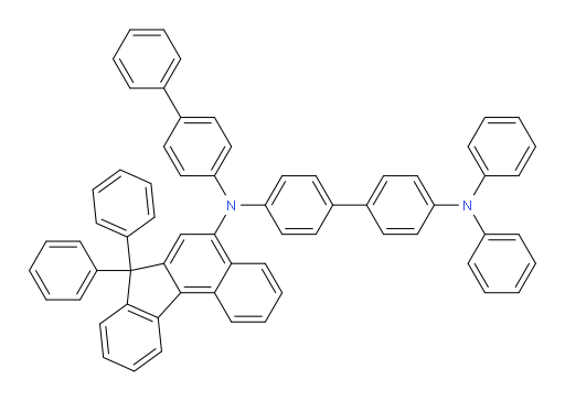 N4-([1,1'-biphenyl]-4-yl)-N4-(7,7-diphenyl-7H-benzo[c]fluoren-5-yl)-N4',N4'-diphenyl-[1,1'-biphenyl]-4,4'-diamine