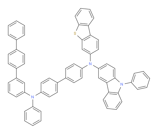 N4-([1,1':4',1''-terphenyl]-3-yl)-N4'-(dibenzo[b,d]thiophen-3-yl)-N4-phenyl-N4'-(9-phenyl-9H-carbazol-3-yl)-[1,1'-biphenyl]-4,4'-diamine