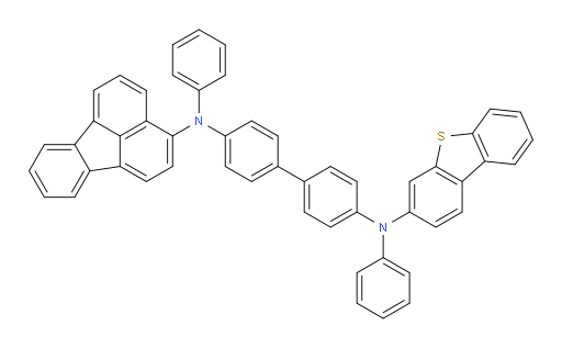 N4-(dibenzo[b,d]thiophen-3-yl)-N4'-(fluoranthen-3-yl)-N4,N4'-diphenyl-[1,1'-biphenyl]-4,4'-diamine