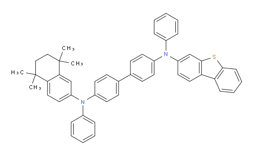 N4-(dibenzo[b,d]thiophen-3-yl)-N4,N4'-diphenyl-N4'-(5,5,8,8-tetramethyl-5,6,7,8-tetrahydronaphthalen-2-yl)-[1,1'-biphenyl]-4,4'-diamine