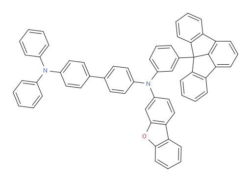 N4-(3-(7bH-indeno[1,2,3-jk]fluoren-7b-yl)phenyl)-N4-(dibenzo[b,d]furan-3-yl)-N4',N4'-diphenyl-[1,1'-biphenyl]-4,4'-diamine