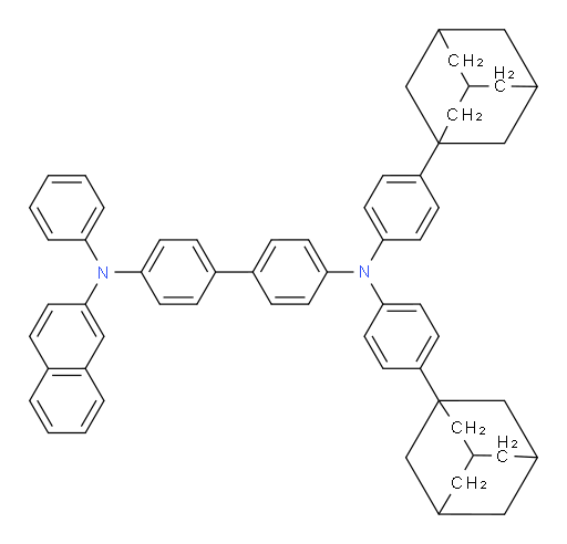 N4,N4-bis(4-(adamantan-1-yl)phenyl)-N4'-(naphthalen-2-yl)-N4'-phenyl-[1,1'-biphenyl]-4,4'-diamine