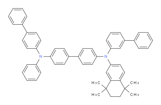 N4-([1,1'-biphenyl]-3-yl)-N4'-([1,1'-biphenyl]-4-yl)-N4'-phenyl-N4-(5,5,8,8-tetramethyl-5,6,7,8-tetrahydronaphthalen-2-yl)-[1,1'-biphenyl]-4,4'-diamine