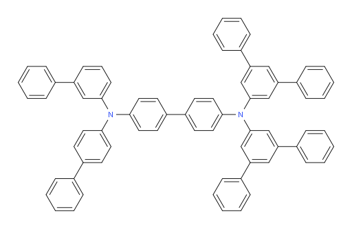 N4-([1,1'-biphenyl]-3-yl)-N4-([1,1'-biphenyl]-4-yl)-N4',N4'-di([1,1':3',1''-terphenyl]-5'-yl)-[1,1'-biphenyl]-4,4'-diamine