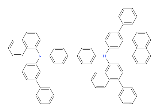 N4-([1,1'-biphenyl]-3-yl)-N4-(naphthalen-1-yl)-N4'-(2-(naphthalen-1-yl)-[1,1'-biphenyl]-4-yl)-N4'-(4-phenylnaphthalen-1-yl)-[1,1'-biphenyl]-4,4'-diamine