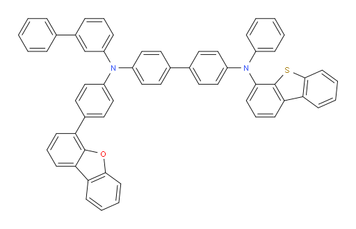 N4-([1,1'-biphenyl]-3-yl)-N4-(4-(dibenzo[b,d]furan-4-yl)phenyl)-N4'-(dibenzo[b,d]thiophen-4-yl)-N4'-phenyl-[1,1'-biphenyl]-4,4'-diamine