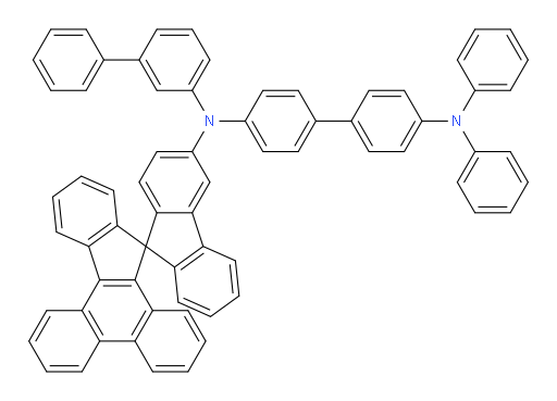 N4-([1,1'-biphenyl]-3-yl)-N4',N4'-diphenyl-N4-(spiro[fluorene-9,13'-indeno[1,2-l]phenanthren]-3-yl)-[1,1'-biphenyl]-4,4'-diamine