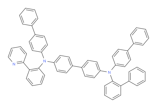 N4-([1,1'-biphenyl]-2-yl)-N4,N4'-di([1,1'-biphenyl]-4-yl)-N4'-(2-(pyridin-2-yl)phenyl)-[1,1'-biphenyl]-4,4'-diamine