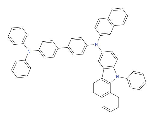N4-(naphthalen-2-yl)-N4',N4'-diphenyl-N4-(11-phenyl-11H-benzo[a]carbazol-8-yl)-[1,1'-biphenyl]-4,4'-diamine