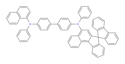 N4-(naphthalen-1-yl)-N4,N4'-diphenyl-N4'-(spiro[benzo[c]fluorene-7,9'-fluoren]-5-yl)-[1,1'-biphenyl]-4,4'-diamine