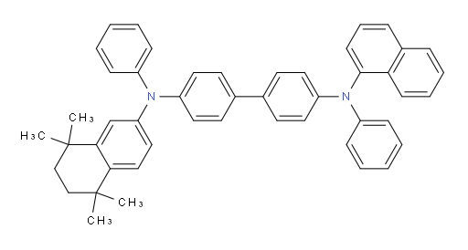 N4-(naphthalen-1-yl)-N4,N4'-diphenyl-N4'-(5,5,8,8-tetramethyl-5,6,7,8-tetrahydronaphthalen-2-yl)-[1,1'-biphenyl]-4,4'-diamine