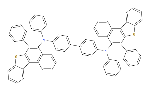 N4,N4'-diphenyl-N4,N4'-bis(6-phenylbenzo[b]naphtho[1,2-d]thiophen-5-yl)-[1,1'-biphenyl]-4,4'-diamine