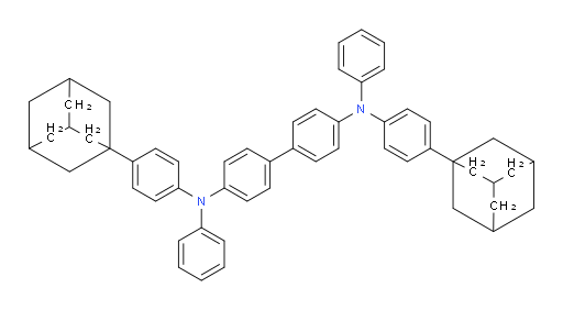 N4,N4'-bis(4-(adamantan-1-yl)phenyl)-N4,N4'-diphenyl-[1,1'-biphenyl]-4,4'-diamine
