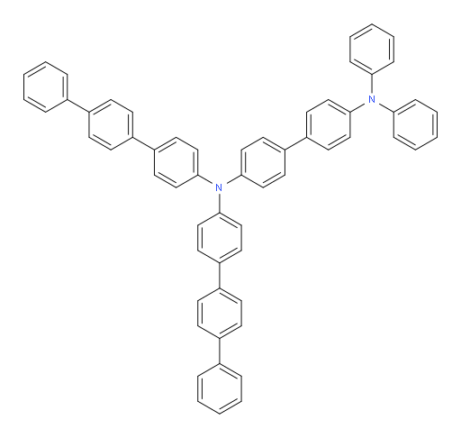 N4,N4-di([1,1':4',1''-terphenyl]-4-yl)-N4',N4'-diphenyl-[1,1'-biphenyl]-4,4'-diamine