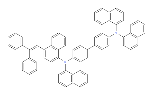 N4-(4-(2,2-diphenylvinyl)naphthalen-1-yl)-N4,N4',N4'-tri(naphthalen-1-yl)-[1,1'-biphenyl]-4,4'-diamine
