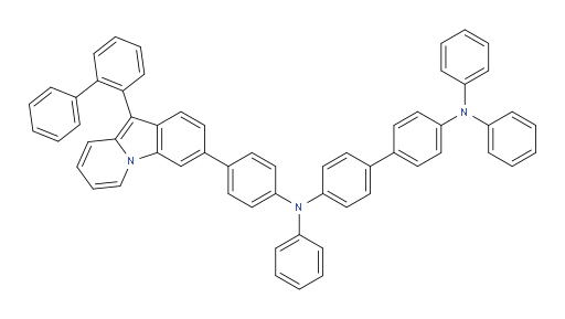N4-(4-(10-([1,1'-biphenyl]-2-yl)pyrido[1,2-a]indol-3-yl)phenyl)-N4,N4',N4'-triphenyl-[1,1'-biphenyl]-4,4'-diamine