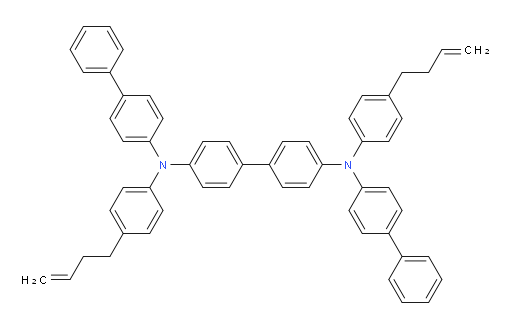 N4,N4'-di([1,1'-biphenyl]-4-yl)-N4,N4'-bis(4-(but-3-en-1-yl)phenyl)-[1,1'-biphenyl]-4,4'-diamine