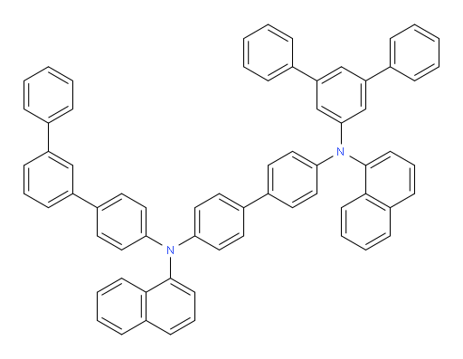 N4-([1,1':3',1''-terphenyl]-4-yl)-N4'-([1,1':3',1''-terphenyl]-5'-yl)-N4,N4'-di(naphthalen-1-yl)-[1,1'-biphenyl]-4,4'-diamine