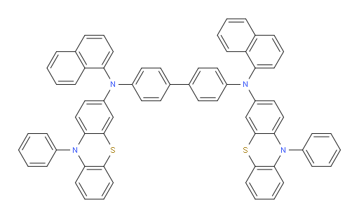 N4,N4'-di(naphthalen-1-yl)-N4,N4'-bis(10-phenyl-10H-phenothiazin-3-yl)-[1,1'-biphenyl]-4,4'-diamine