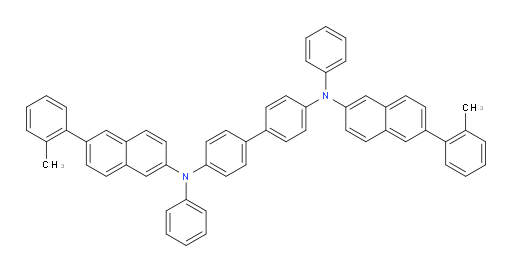 N4,N4'-diphenyl-N4,N4'-bis(6-(o-tolyl)naphthalen-2-yl)-[1,1'-biphenyl]-4,4'-diamine