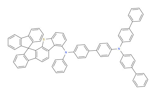 N4,N4-di([1,1'-biphenyl]-4-yl)-N4'-phenyl-N4'-(spiro[benzo[b]fluoreno[2,1-d]thiophene-12,9'-fluoren]-7-yl)-[1,1'-biphenyl]-4,4'-diamine