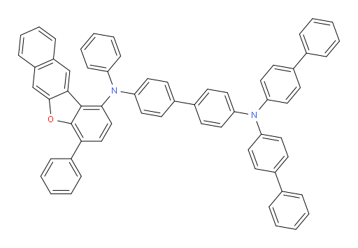 N4,N4-di([1,1'-biphenyl]-4-yl)-N4'-phenyl-N4'-(4-phenylnaphtho[2,3-b]benzofuran-1-yl)-[1,1'-biphenyl]-4,4'-diamine