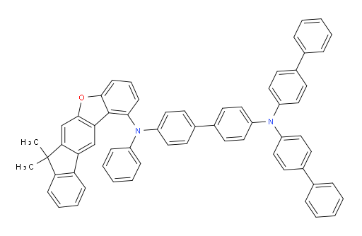 N4,N4-di([1,1'-biphenyl]-4-yl)-N4'-(7,7-dimethyl-7H-fluoreno[2,3-b]benzofuran-1-yl)-N4'-phenyl-[1,1'-biphenyl]-4,4'-diamine