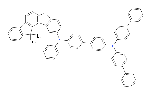 N4,N4-di([1,1'-biphenyl]-4-yl)-N4'-(12,12-dimethyl-12H-fluoreno[2,1-b]benzofuran-2-yl)-N4'-phenyl-[1,1'-biphenyl]-4,4'-diamine