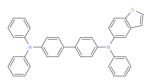 N4-(benzo[b]thiophen-5-yl)-N4,N4',N4'-triphenyl-[1,1'-biphenyl]-4,4'-diamine