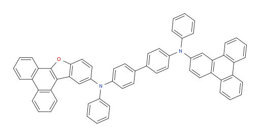 N4-(phenanthro[9,10-b]benzofuran-12-yl)-N4,N4'-diphenyl-N4'-(triphenylen-2-yl)-[1,1'-biphenyl]-4,4'-diamine