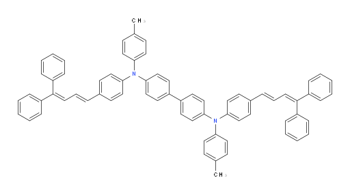 N4,N4'-bis(4-((E)-4,4-diphenylbuta-1,3-dien-1-yl)phenyl)-N4,N4'-di-p-tolyl-[1,1'-biphenyl]-4,4'-diamine