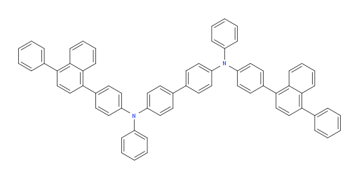 N4,N4'-diphenyl-N4,N4'-bis(4-(4-phenylnaphthalen-1-yl)phenyl)-[1,1'-biphenyl]-4,4'-diamine