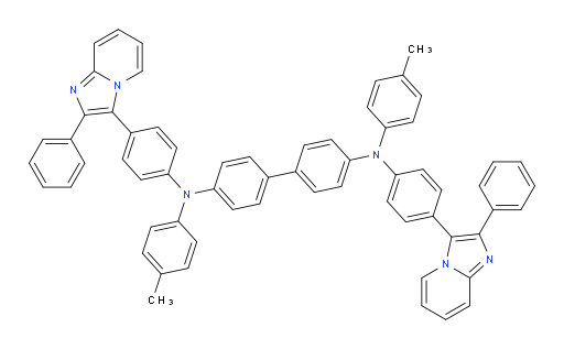 N4,N4'-bis(4-(2-phenylimidazo[1,2-a]pyridin-3-yl)phenyl)-N4,N4'-di-p-tolyl-[1,1'-biphenyl]-4,4'-diamine