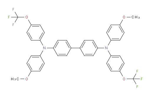 N4,N4'-bis(4-methoxyphenyl)-N4,N4'-bis(4-(trifluoromethoxy)phenyl)-[1,1'-biphenyl]-4,4'-diamine