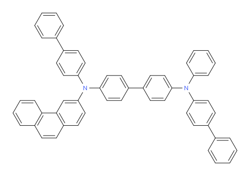 N4,N4'-di([1,1'-biphenyl]-4-yl)-N4-(phenanthren-3-yl)-N4'-phenyl-[1,1'-biphenyl]-4,4'-diamine