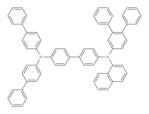 N4,N4-di([1,1'-biphenyl]-4-yl)-N4'-([1,1':2',1''-terphenyl]-4'-yl)-N4'-(naphthalen-1-yl)-[1,1'-biphenyl]-4,4'-diamine