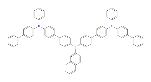 N4-([1,1'-biphenyl]-4-yl)-N4'-(4'-([1,1'-biphenyl]-4-yl(phenyl)amino)-[1,1'-biphenyl]-4-yl)-N4'-(naphthalen-2-yl)-N4-phenyl-[1,1'-biphenyl]-4,4'-diamine