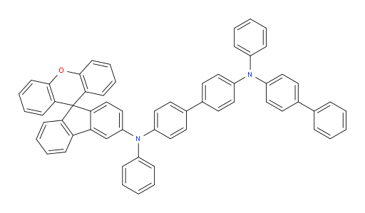 N4-([1,1'-biphenyl]-4-yl)-N4,N4'-diphenyl-N4'-(spiro[fluorene-9,9'-xanthen]-3-yl)-[1,1'-biphenyl]-4,4'-diamine