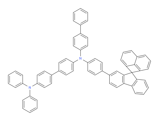 N4-([1,1'-biphenyl]-4-yl)-N4',N4'-diphenyl-N4-(4-(spiro[cyclobuta[de]naphthalene-1,9'-fluoren]-2'-yl)phenyl)-[1,1'-biphenyl]-4,4'-diamine