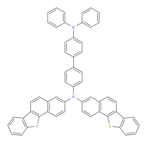 N4,N4-bis(benzo[b]naphtho[2,1-d]thiophen-3-yl)-N4',N4'-diphenyl-[1,1'-biphenyl]-4,4'-diamine