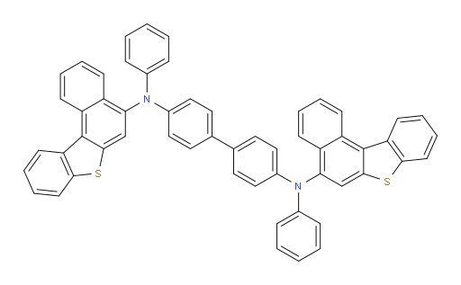 N4,N4'-bis(benzo[b]naphtho[1,2-d]thiophen-5-yl)-N4,N4'-diphenyl-[1,1'-biphenyl]-4,4'-diamine
