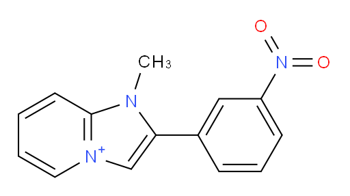 1-methyl-2-(3-nitrophenyl)-1H-imidazo[1,2-a]pyridin-4-ium