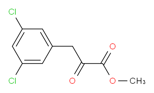 methyl 3-(3,5-dichlorophenyl)-2-oxopropanoate